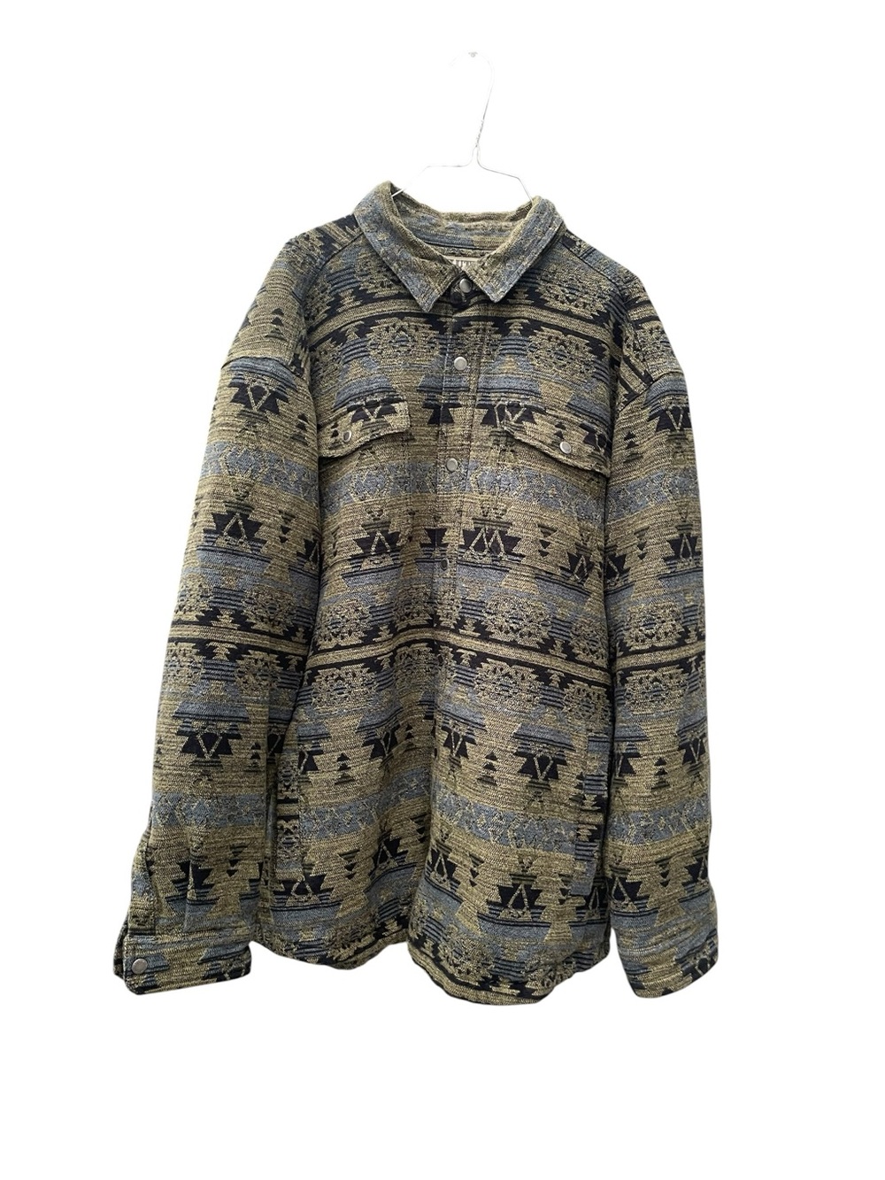 Duluth Trading “Tucson Jac” Aztec Shacket, Snap Front, Size XL, EUC